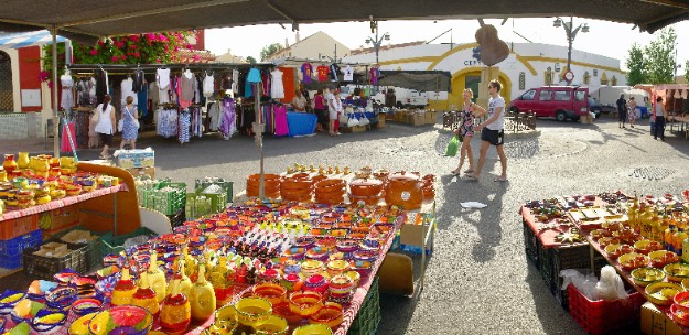 Mercadillo pareja